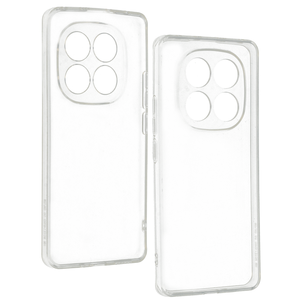 Калъф силикон – Ultra Clear 1mm – Xiaomi  Redmi None 14 Pro 5G – Прозрачен