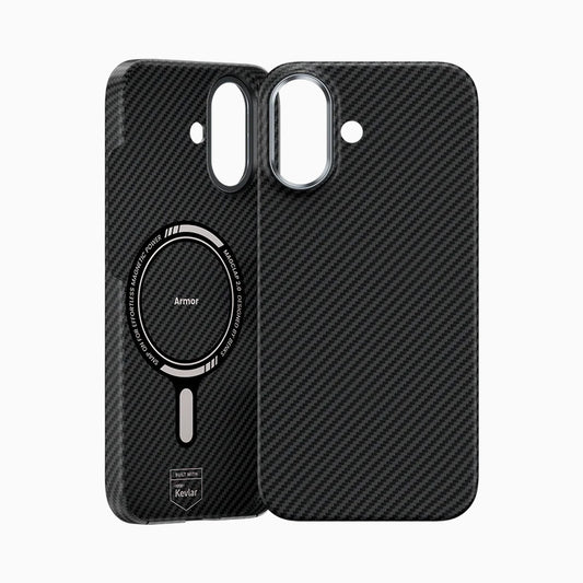 Benks – Magnetic Armor Air Kevlar Metal Frame 600D (0067) – iPhone 17 – Черен