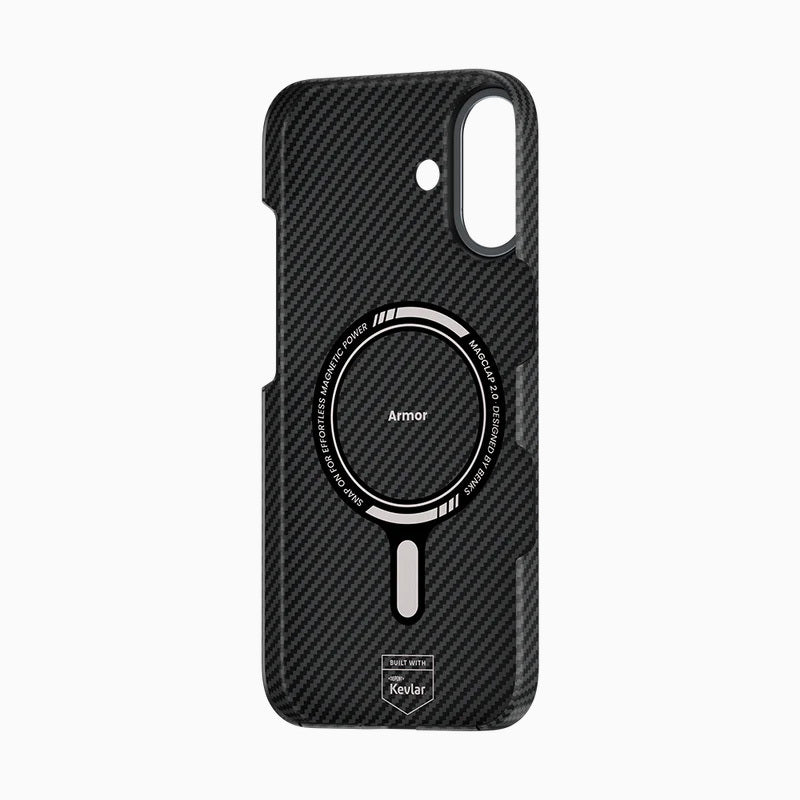 Benks – Magnetic Armor Air Kevlar Metal Frame 600D (0067) – iPhone 17 – Черен