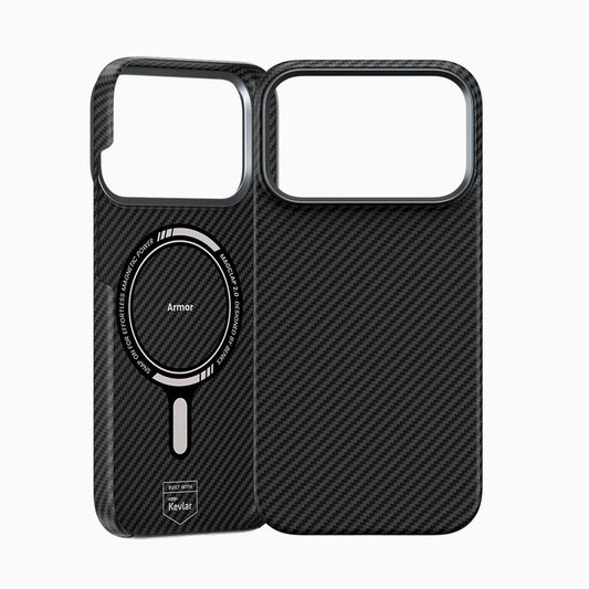 Benks – Magnetic Armor Air Kevlar Metal Frame 600D (0070) – iPhone 17 Pro Max – Черен