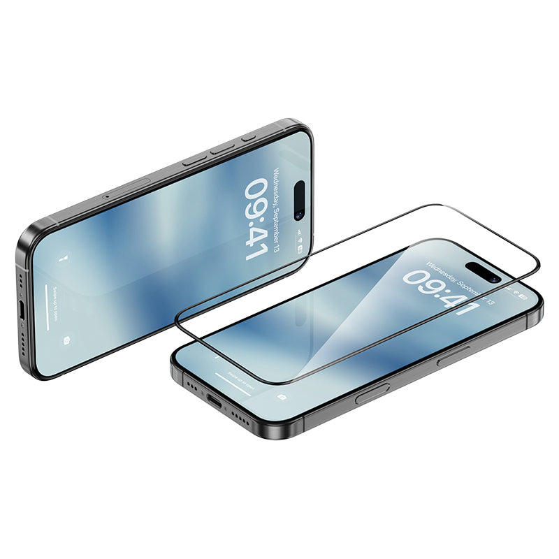 Benks – Закален Стъклен протектор – Air Shield HD Glass (T067) – iPhone 17/16 Pro – Черен