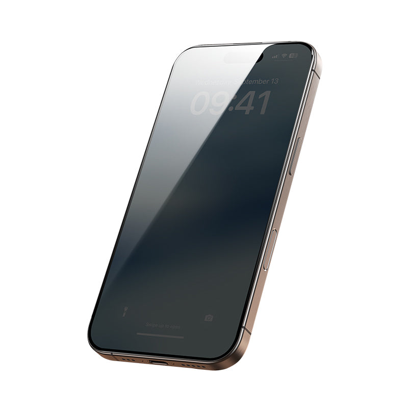 Benks – Закален Стъклен протектор – Air Shield – Privacy Glass – iPhone 17 Pro Max – Черен