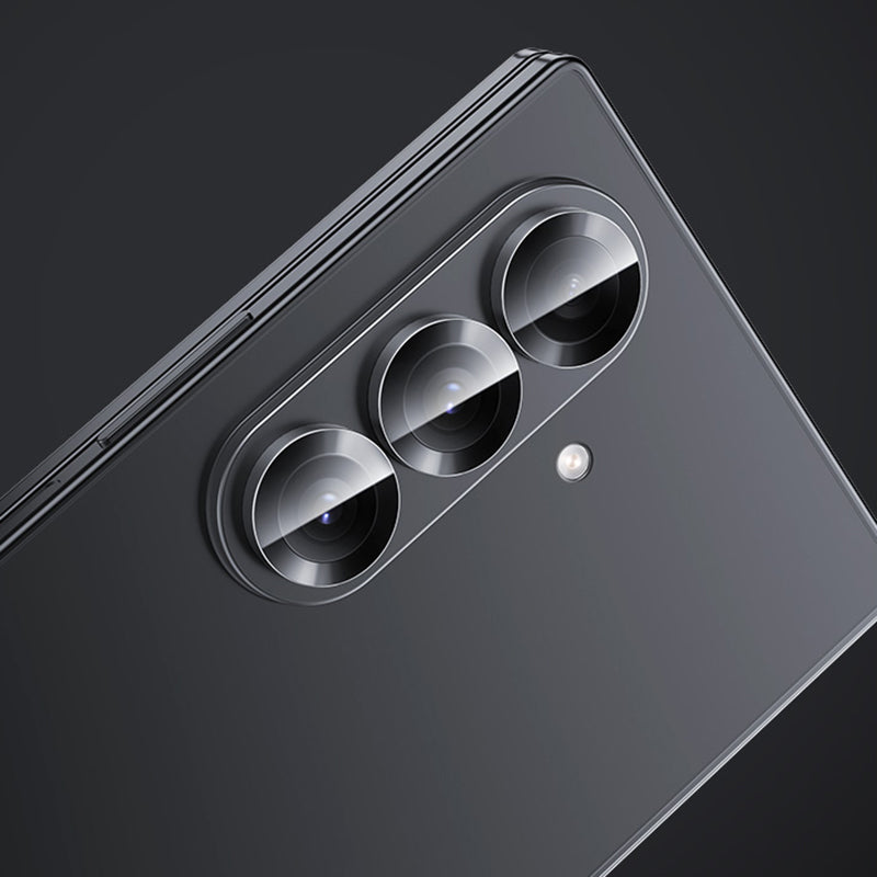 Benks –  Закален Стъклен протектор камери – Glass Warrior Lens Protector камери – Samsung Galaxy Z Flip 7 (3 обектива) – Прозрачен