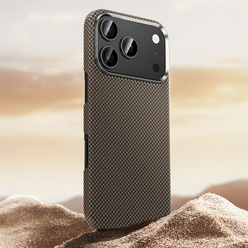 Benks – Калъф Magnetic Armor Tint Kevlar 1000D (0070) – iPhone 17 Pro Max – Златист