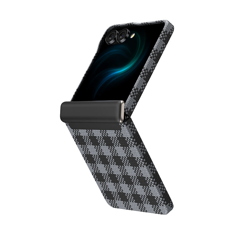 Benks – Калъф Magnetic Armor Vichy Spin Kevlar 1000D (Bk48) – Samsung Galaxy Z Flip 7 – Черен