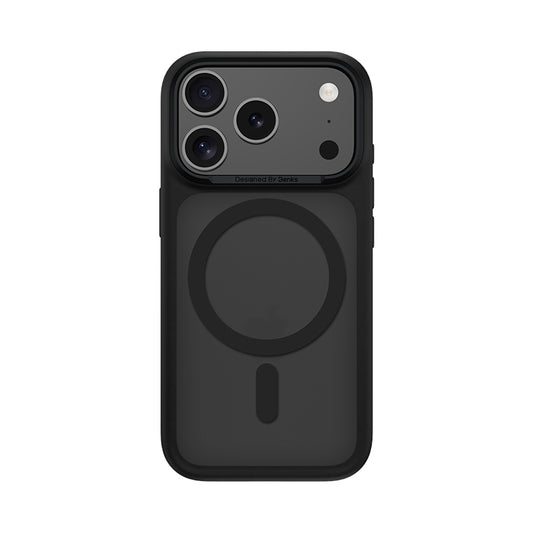 Benks – Калъф Magnetic Mist Metal Frame (0070) – Camera Control Button – iPhone 17 Pro Max – Черен
