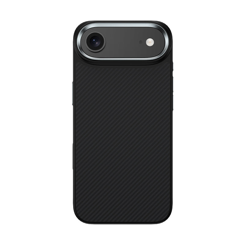 Benks – Калъф Magnetic Armor Pro Kevlar Metal Frame 600D (A068) Air (Camera Control Button) – iPhone 17 – Черен