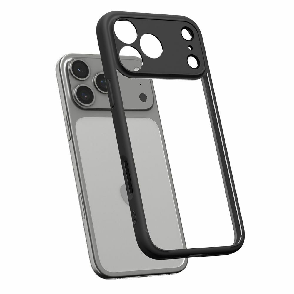 Spigen – Ultra Hybrid – ACS10343 Matte – iPhone 17 Pro – Black