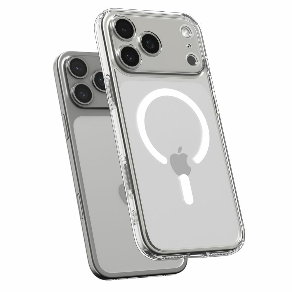 Spigen – Ultra Hybrid Mag – MagSafe –ACS10282 – iPhone 17 Pro Max – Clear/White