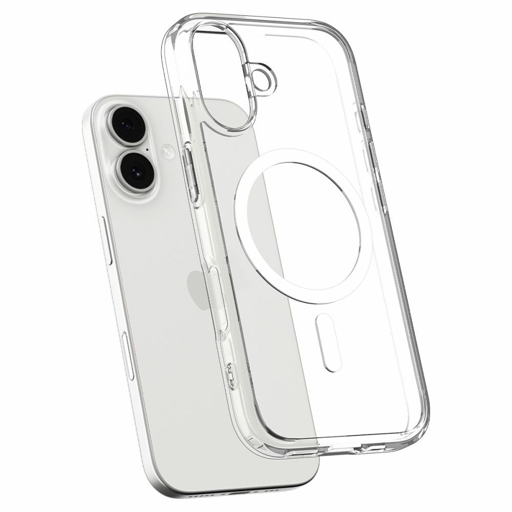 Spigen – Ultra Hybrid Mag – MagSafe – ACS10380  – iPhone 17 – Clear/White