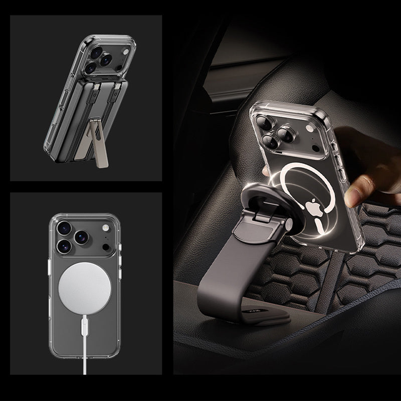 Калъф Rock MagSafe - iPhone 17 Pro - Прозрачен