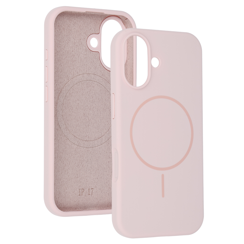 Калъф MagSafe - iPhone 17 - Светлорозов