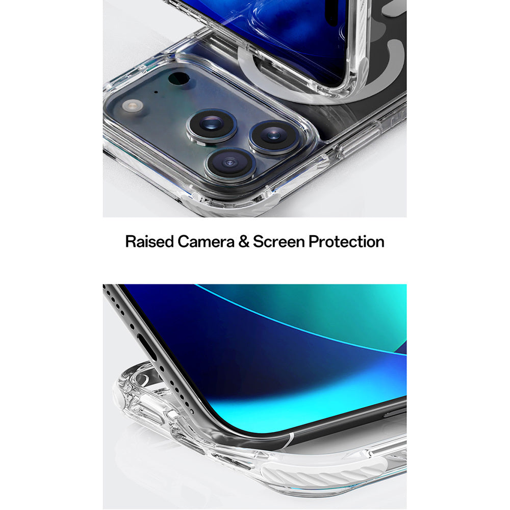 Калъф Rock MagSafe - iPhone 17 Pro Max - Прозрачен