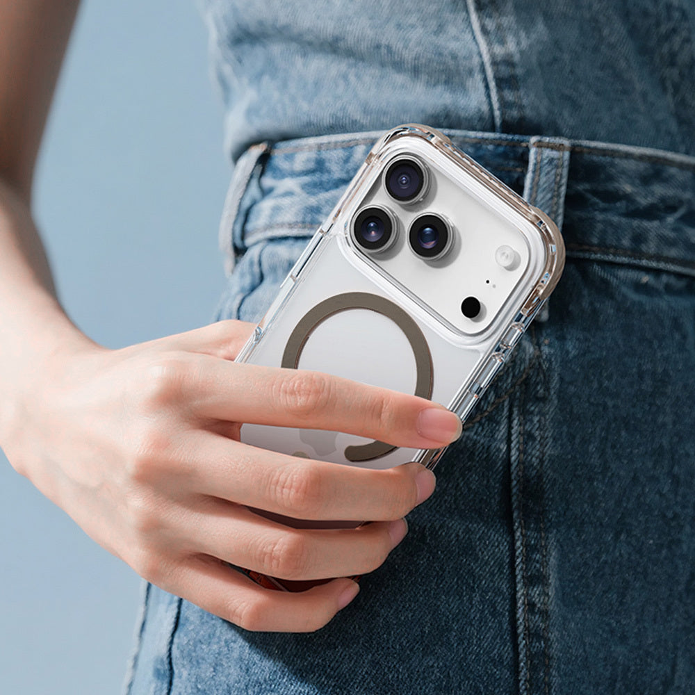 Калъф Rock MagSafe - iPhone 17 Pro Max - Прозрачен