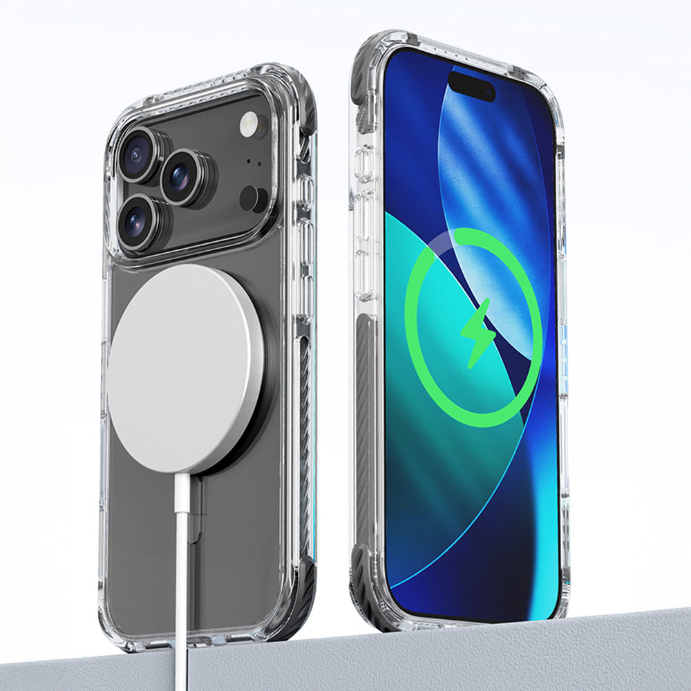 Калъф Rock MagSafe - iPhone 17 Pro Max - Прозрачен