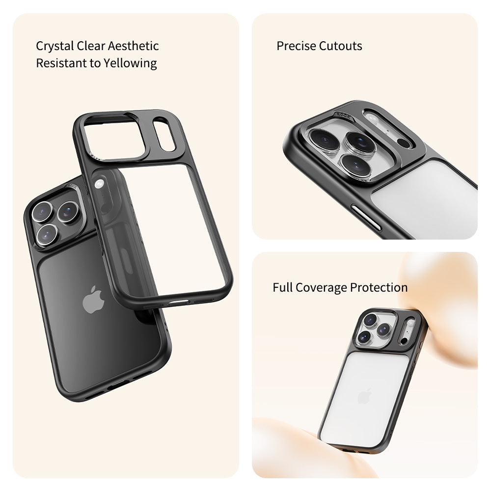 Калъф Rock Clear - iPhone 17 Pro Max - Прозрачен