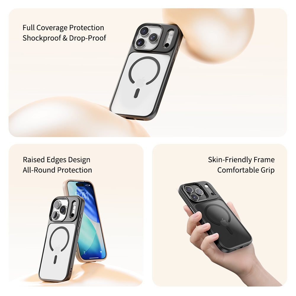 Калъф Rock MagSafe - iPhone 17 Pro Max - Прозрачен
