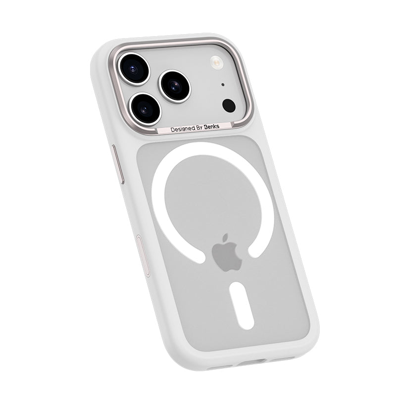 Калъф Benks MagSafe - iPhone 17 Pro - Бял