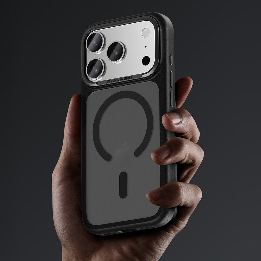 Калъф Benks MagSafe - iPhone 17 Pro Max - Сив