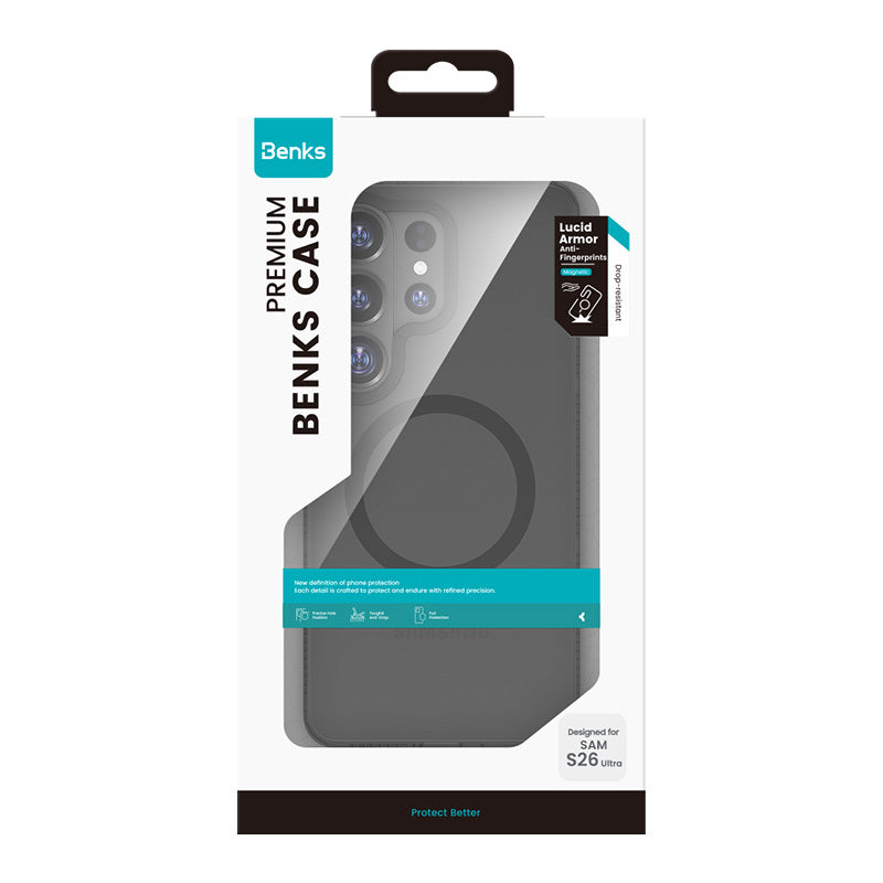 Калъф Benks Armor - Samsung Galaxy S26 - Черен
