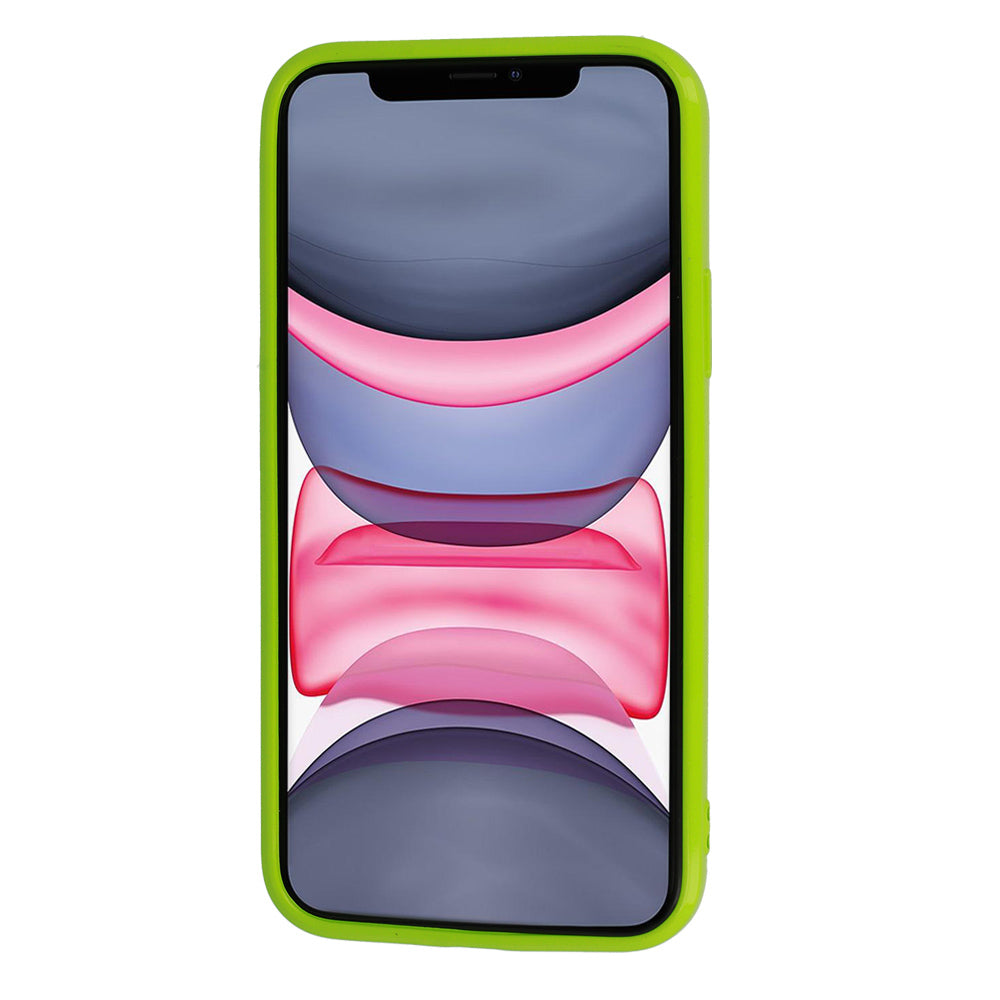 Калъф силикон –  Jelly Case – iPhone 12/12 Pro – Лайм