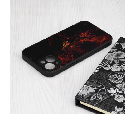 Techsuit - Glaze Series - iPhone 15 - Red Nebula