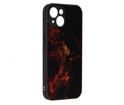 Techsuit - Glaze Series - iPhone 15 - Red Nebula