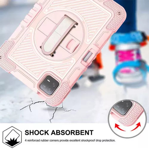 Techsuit - StripeShell 360 - Xiaomi Pad 6 / Pad 6 Pro - Pink