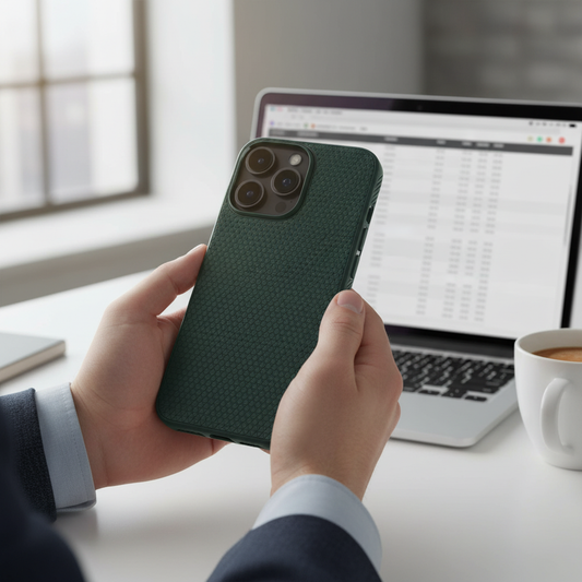 Spigen - Liquid Air - iPhone 15 Pro Max - Abyss Green