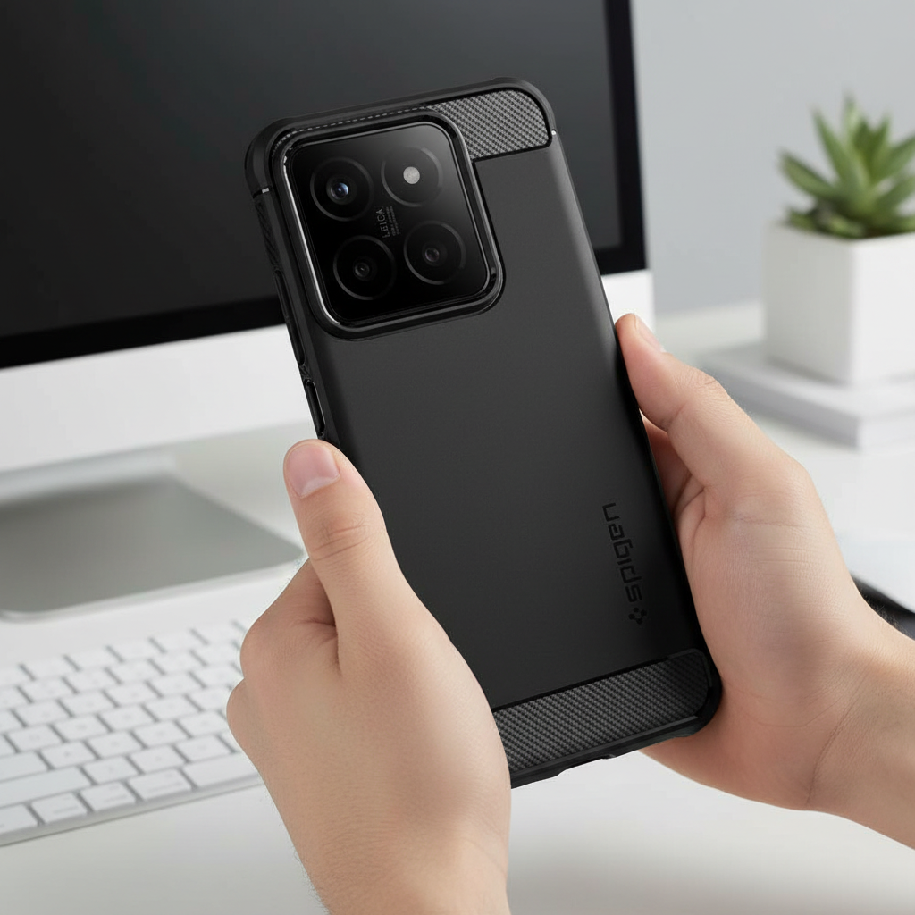 Spigen - Rugged Armor - Xiaomi 14 - Black