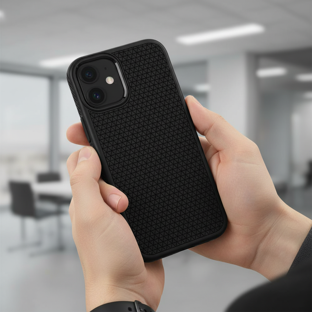 Spigen - Liquid Air - iPhone 12 / 12 Pro - Black
