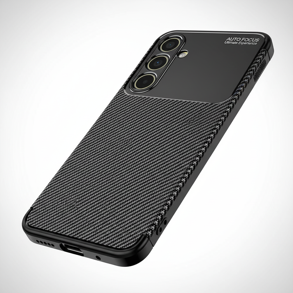 Techsuit - CarbonFiber– Xiaomi Redmi Note 13– Black