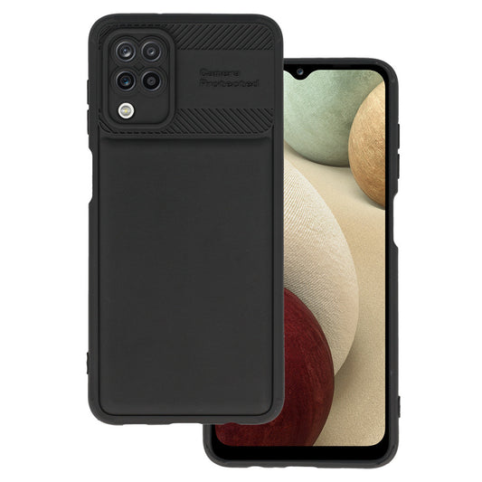 Camera Protected Калъф–Samsung Galaxy A12–Черен