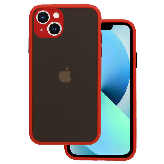 Vennus Color Button Bumper–Samsung Galaxy S21 FE–Червен