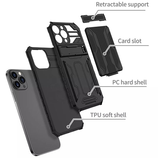 Tel Protect– Combo Калъф–Samsung Galaxy A73 5G–Черен