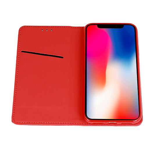 Smart Book Magnet–Калъф Тефтер–Samsung Galaxy A52/a52s–Червен