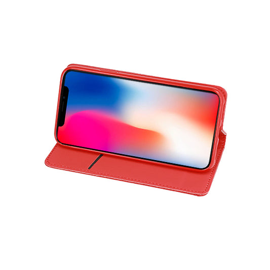 Smart Book Magnet –Калъф Тефтер–Samsung Galaxy S21–Червен