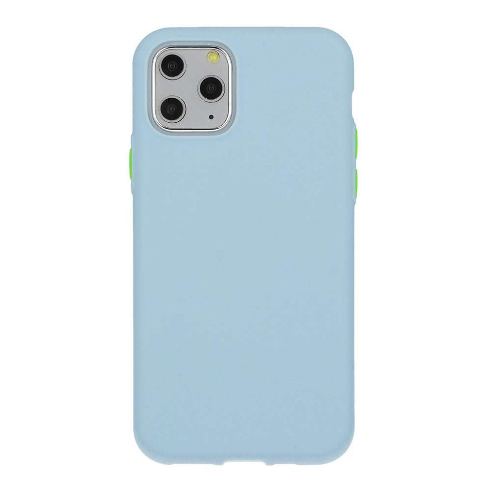 Solid Силиконов Калъф–Samsung Galaxy S21 Plus–Син
