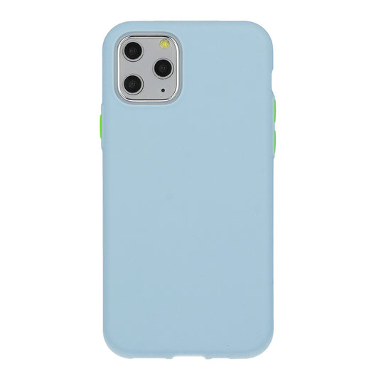 Solid Силиконов Калъф–Samsung Galaxy S21 Plus–Син