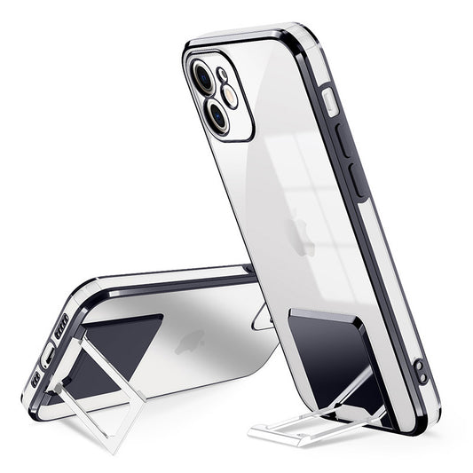 Tel Protect–Kickstand Luxury Калъф–iPhone 11 Pro Max–Черен