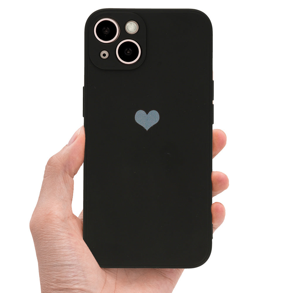 Vennus Силиконов Heart Калъф–Samsung Galaxy A22 4G –Черен