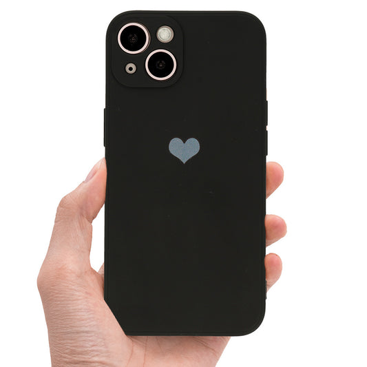 Vennus Силиконов Heart Калъф–Samsung Galaxy A22 4G –Черен