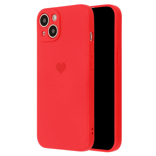 Vennus Heart–Силиконов  Калъф–Samsung Galaxy S21 Plus –Червен