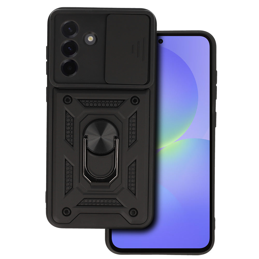 Калъф силикон – Slide Camera Armor – Samsung Galaxy A36 5G – Черен
