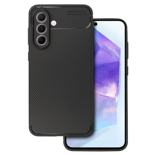 Калъф – Tel Protect Carbon Elite – Samsung Galaxy A56 5G – Черен