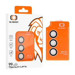 Закален Стъклен протектор – Tel Protect Titanium Lens 99% AR (3 обектива) – Samsung Galaxy S25 – Прозрачен