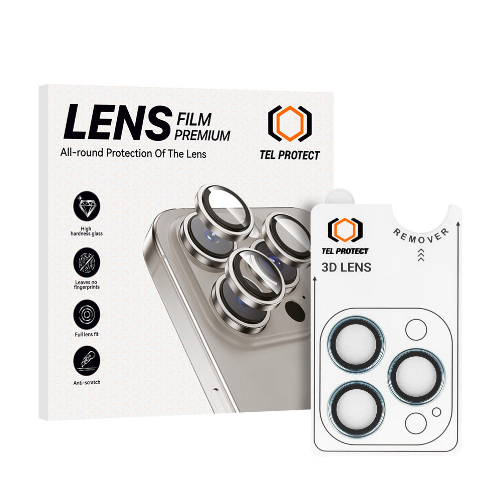 Закален Стъклен протектор – Tel Protect 3D Lens камери ( 3 обектива) – iPhone 13 Pro/13 Pro Max