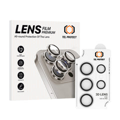 Закален Стъклен протектор – Tel Protect 3D Lens камери ( 5 обектива) – Samsung Galaxy S24 Ultra – Прозрачен