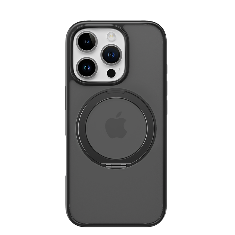 Rock – Калъф Crystal Rotating Touch Series Magnetic – iPhone 16 Pro – Черен