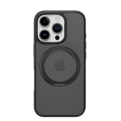 Rock – Калъф Crystal Rotating Touch Series Magnetic – iPhone 16 Pro – Черен